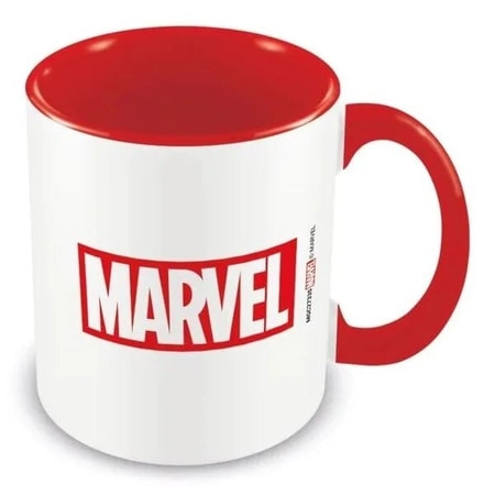 Marvel - Mug Marvel Logo Intérieur Coloré Rouge 315ml - flash vidéo