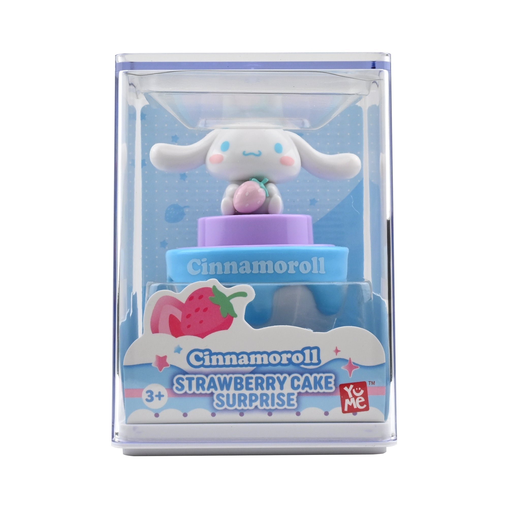 YuMe Hello Kitty and Friends Strawberry Cake Surprise - Display de mini figurines capsules (12 unités)
