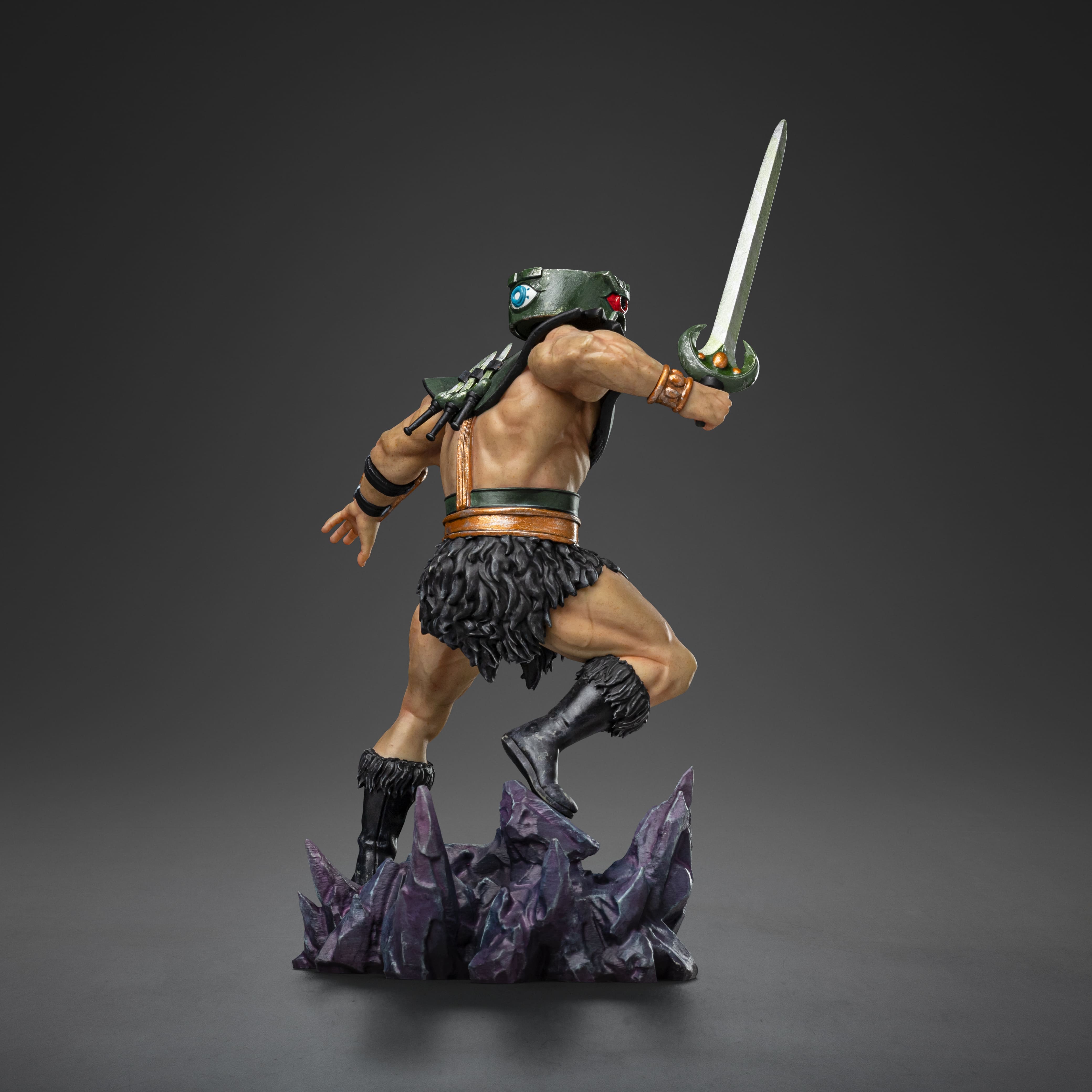 Iron Studios - Art Scale 1/10 - Masters of the Universe - Triklops Statue 24cm - flash vidéo