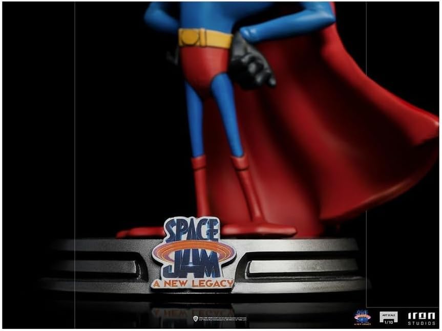 Iron Studios - Arts Scale 1/10 - Space Jam: A New Legacy - Daffy Duck (Superman Version) Statue 16cm - flash vidéo