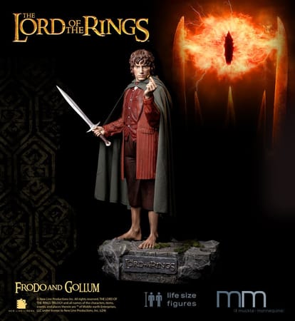 Le Seigneur des anneaux - Statue taille réelle Frodo (Base incluse)