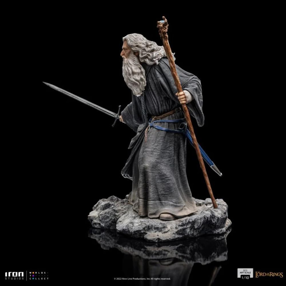 Iron Studios - BDS Arts Scale 1/10 - The Lord of the Rings - Gandalf Statue 20cm - flash vidéo