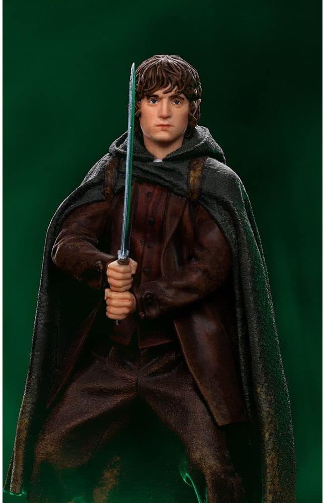 Iron Studios - BDS Arts Scale 1/10 - The Lord of the Rings - Frodo Baggins Statue 12cm - flash vidéo