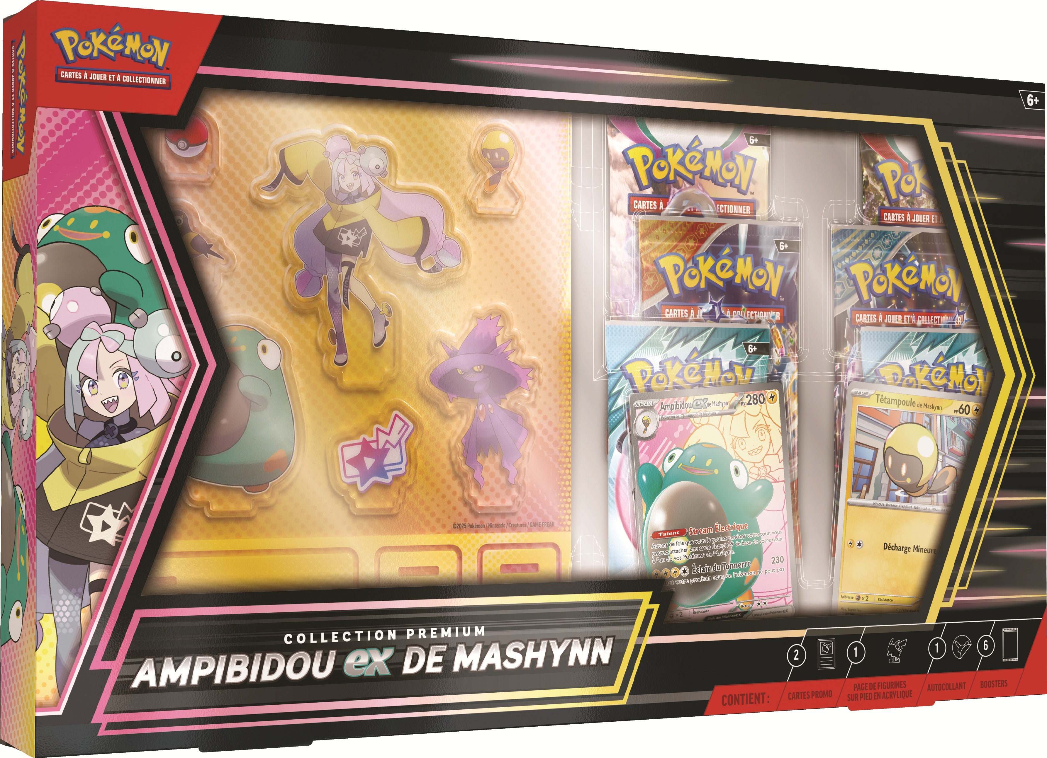Pokémon JCC : Collection Premium Ampidibou-ex de Mashynn - flash vidéo