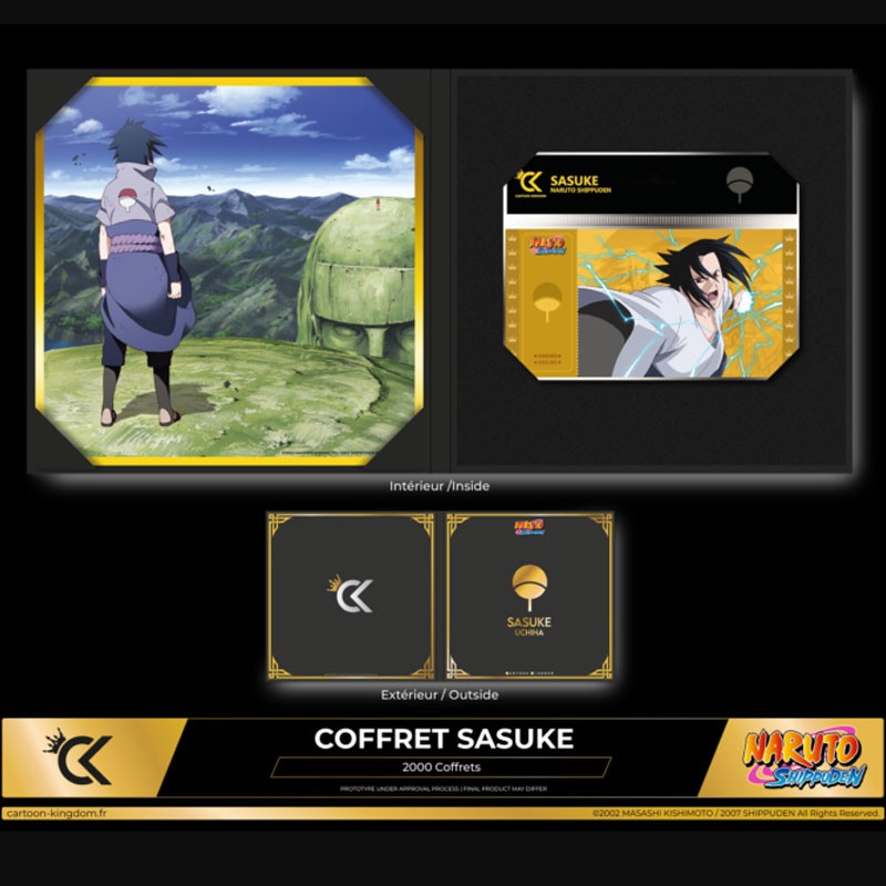Naruto Shippuden - Coffret Naruto Shippuden Spécial Anniversaire - Sasuke Uchiha
