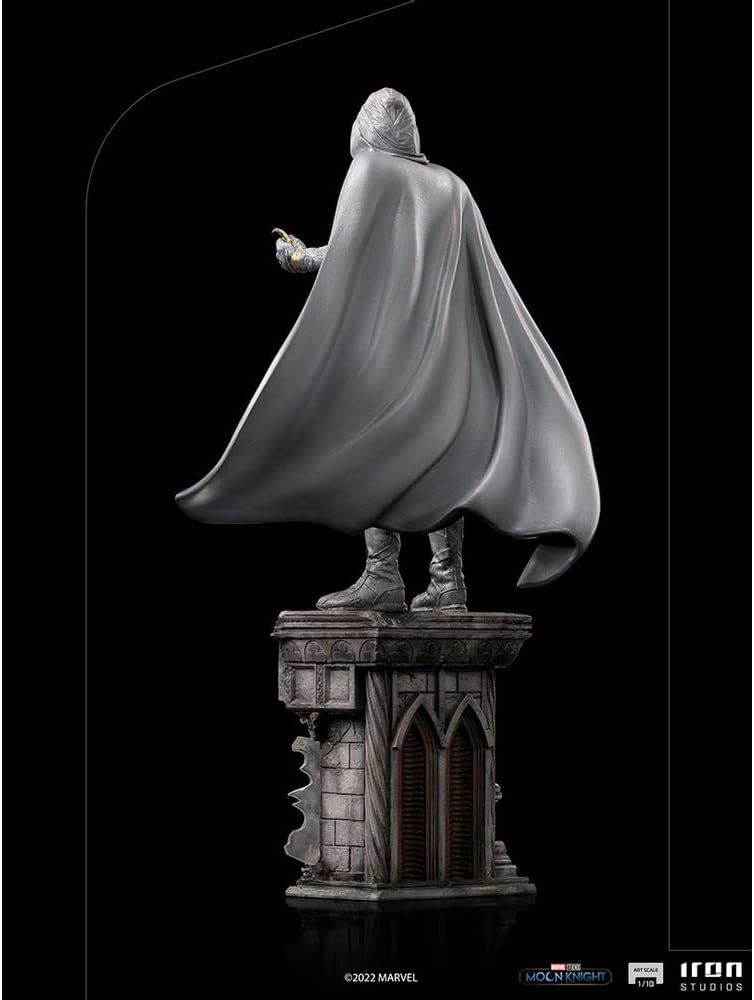 Iron Studios - Arts Scale 1/10 - Marvel - Moon Knight - Moon Knight Statue 30cm - flash vidéo