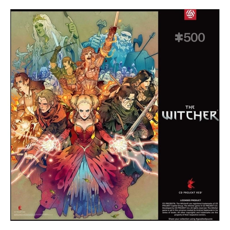 Good Loot Puzzle - The Witcher - Puzzle "Scoia'tael" 500pcs