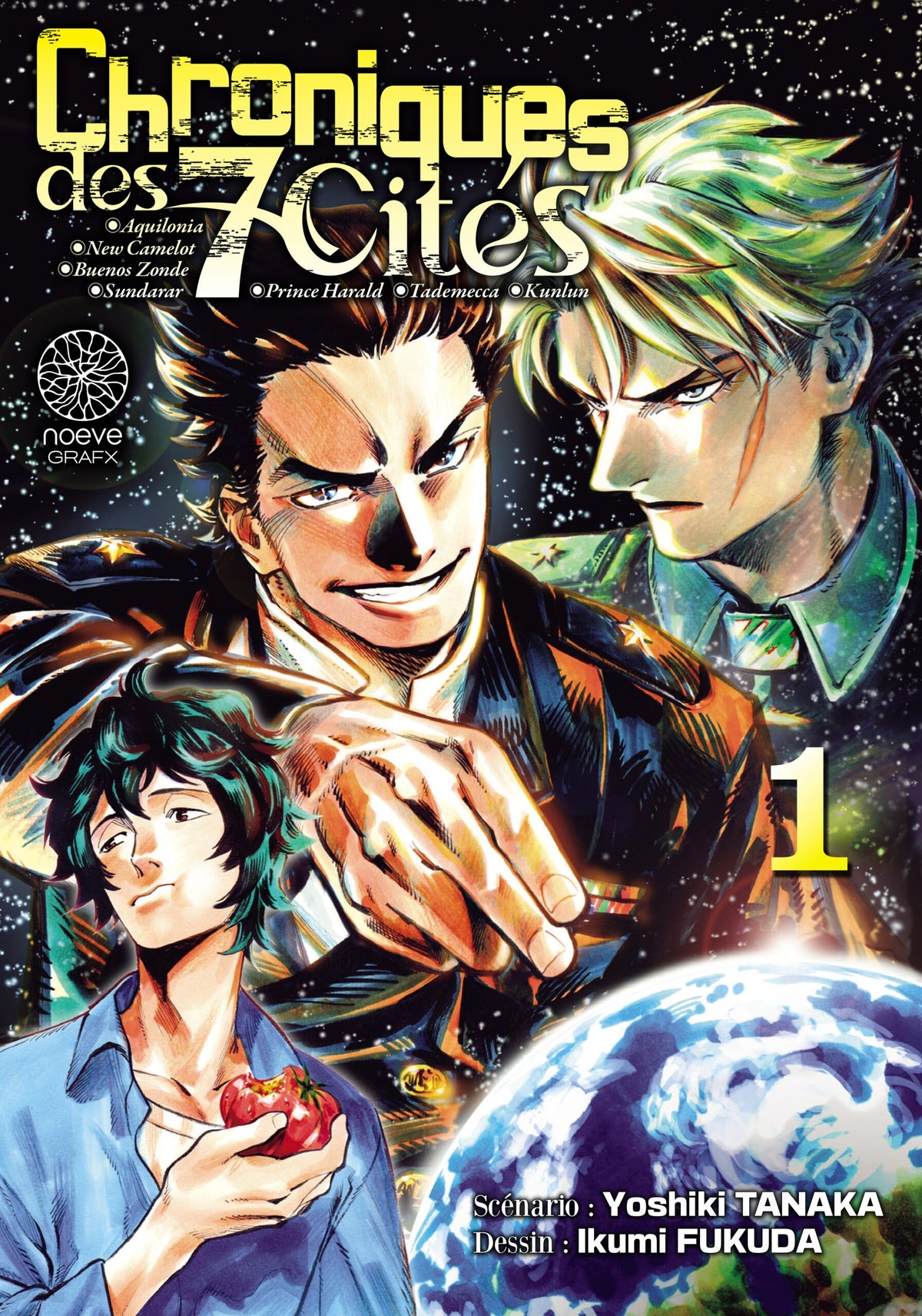 Chroniques des 7 cités - Tome 01 - Livre (Manga)