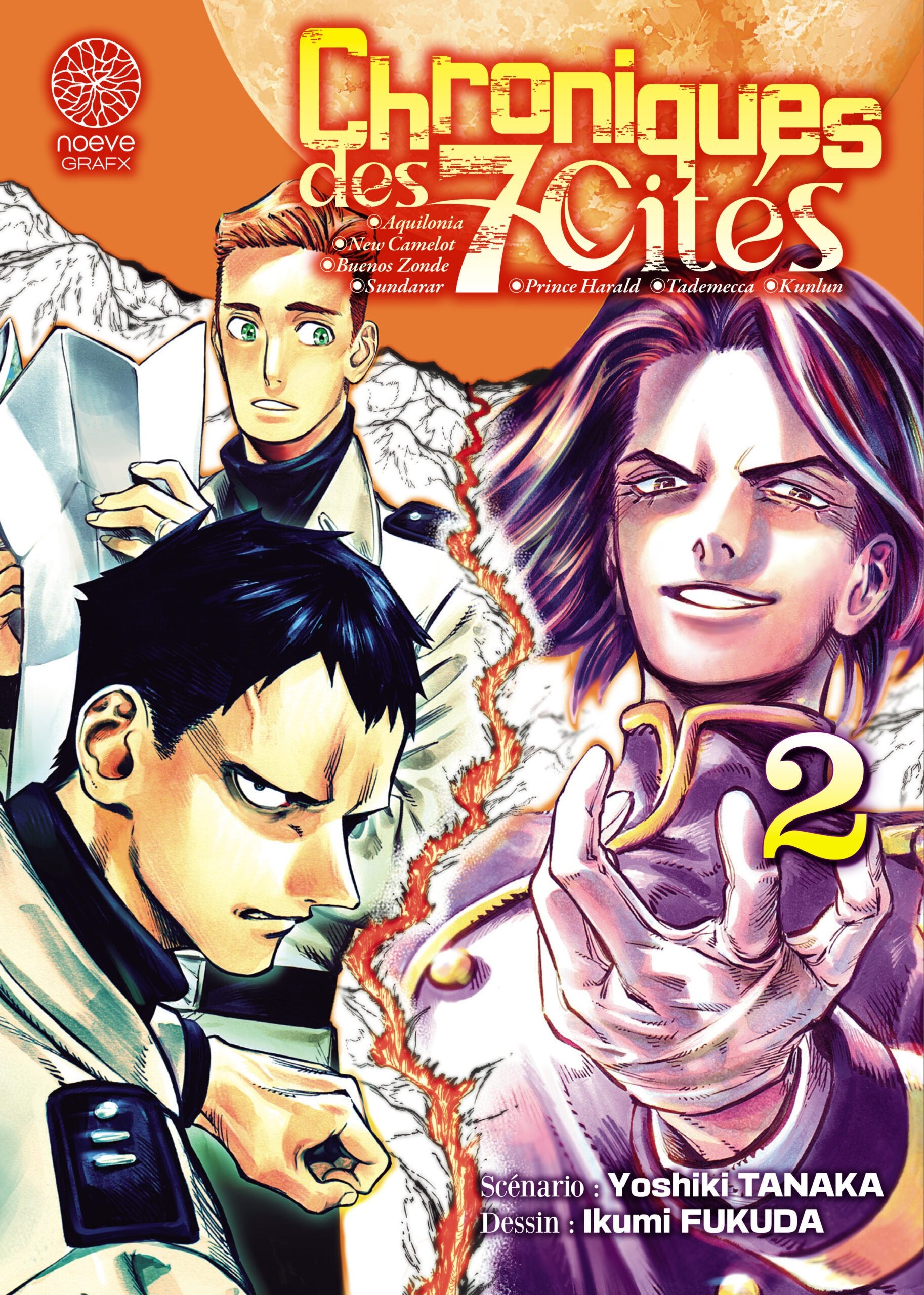 Chroniques des 7 cités - Tome 02 - Livre (Manga)