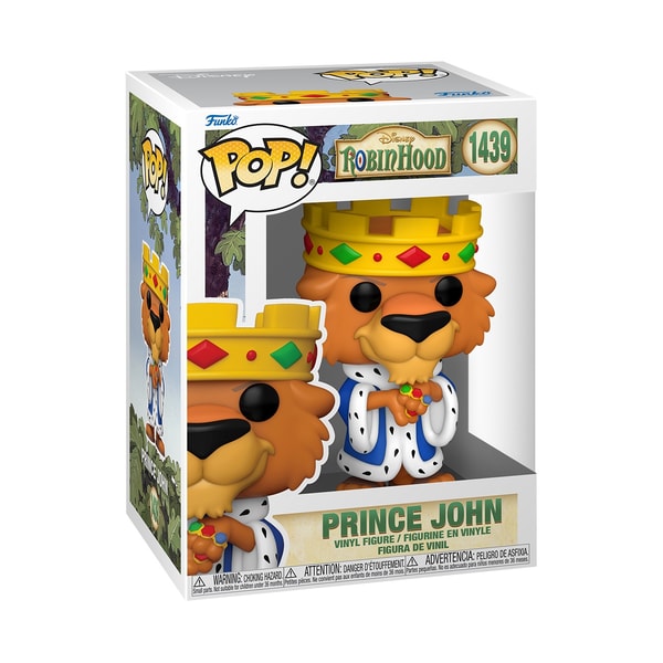 Funko Pop! Disney: Robin Hood - Prince John - flash vidéo