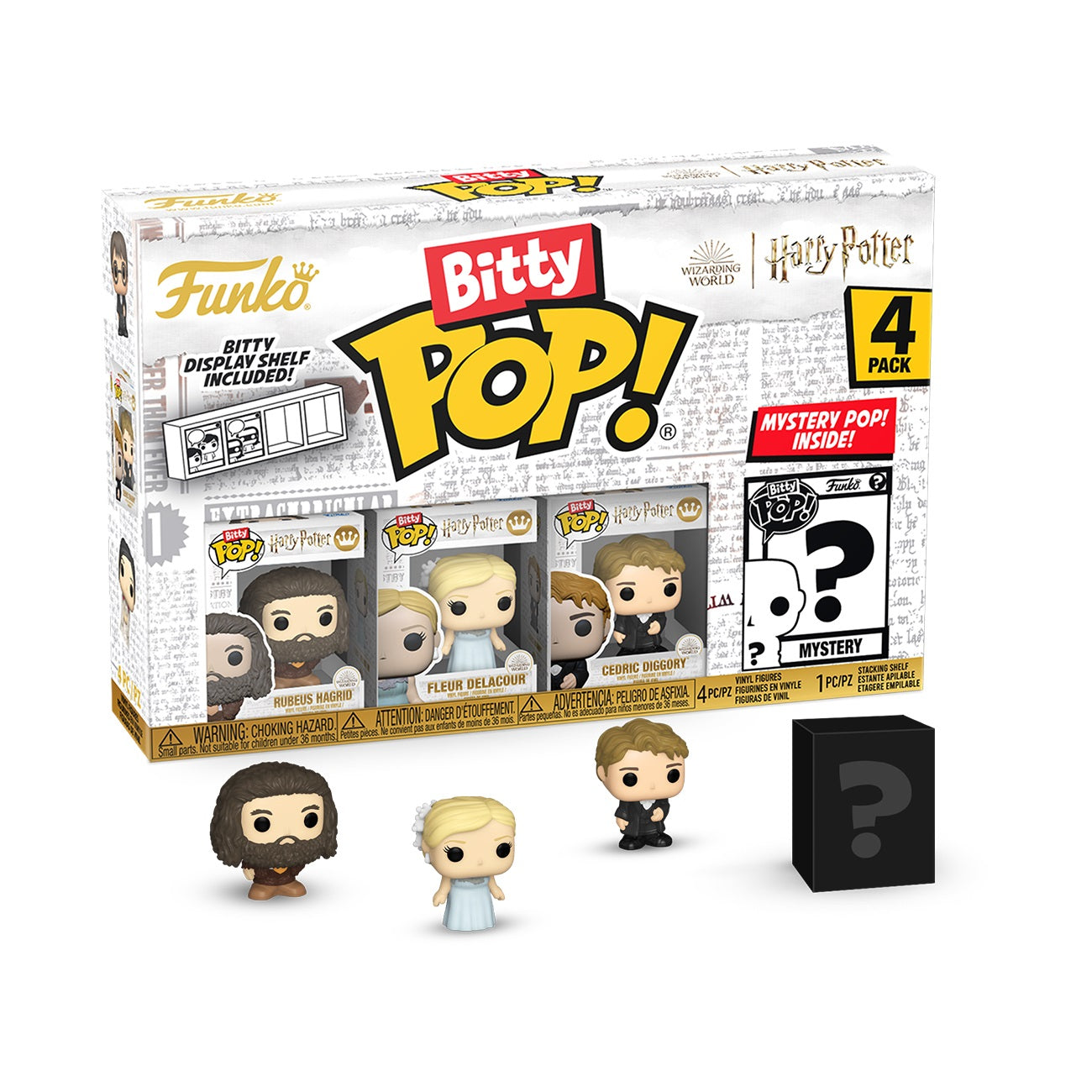 Funko Bitty Pop! 4-Pack: Harry Potter - Hagrid - flash vidéo