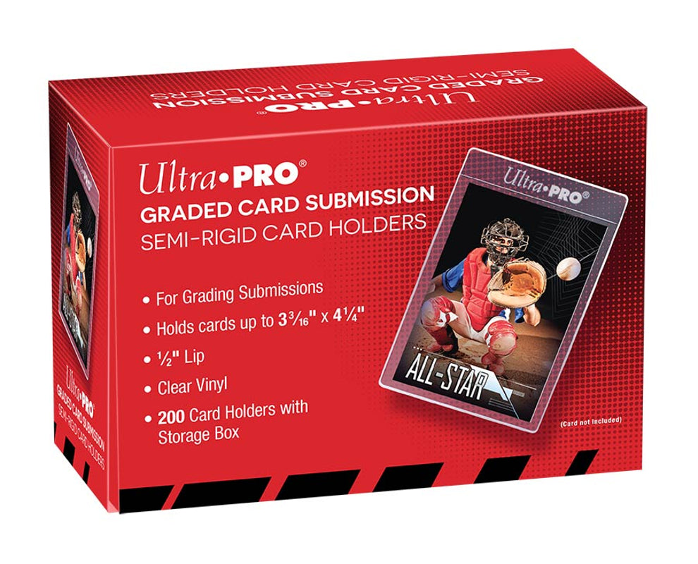Ultra Pro - Porte-cartes grands formats semi-rigides à lèvre 1/2" (200ct)