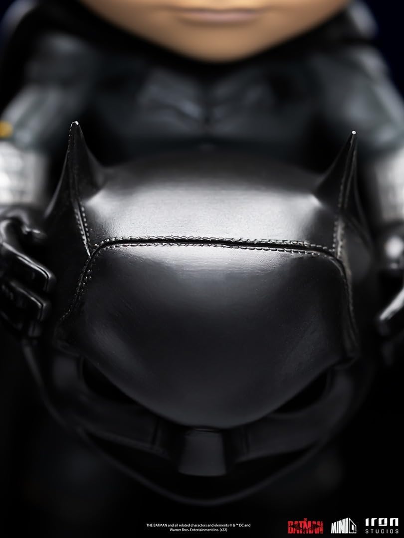 Iron Studios - MiniCo - DC Comics - The Batman (2022) - Batman (Unmasked Version) Statue 15cm - flash vidéo