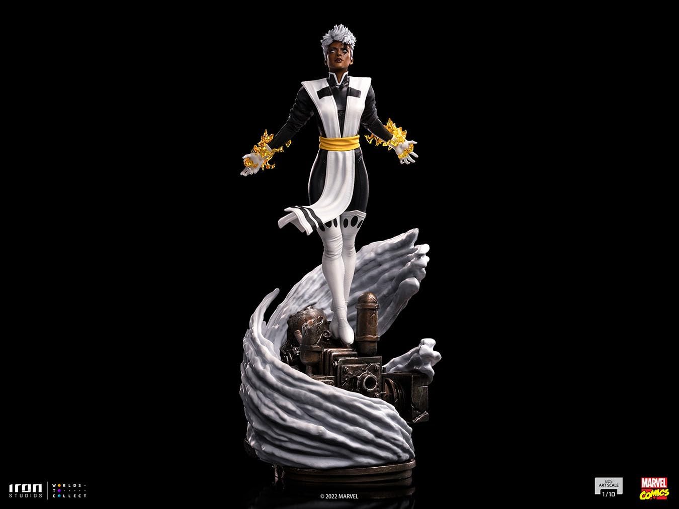 Iron Studios - BDS Arts Scale 1/10 - Marvel - X-Men: Age of Apocalypse - Storm Statue 27cm - flash vidéo