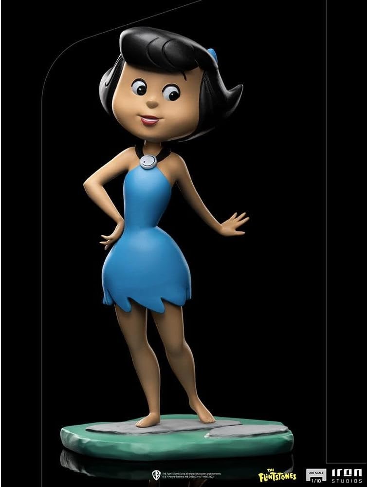 Iron Studios - Arts Scale 1/10 - The Flintstones - Betty Rubble Statue 14cm - flash vidéo