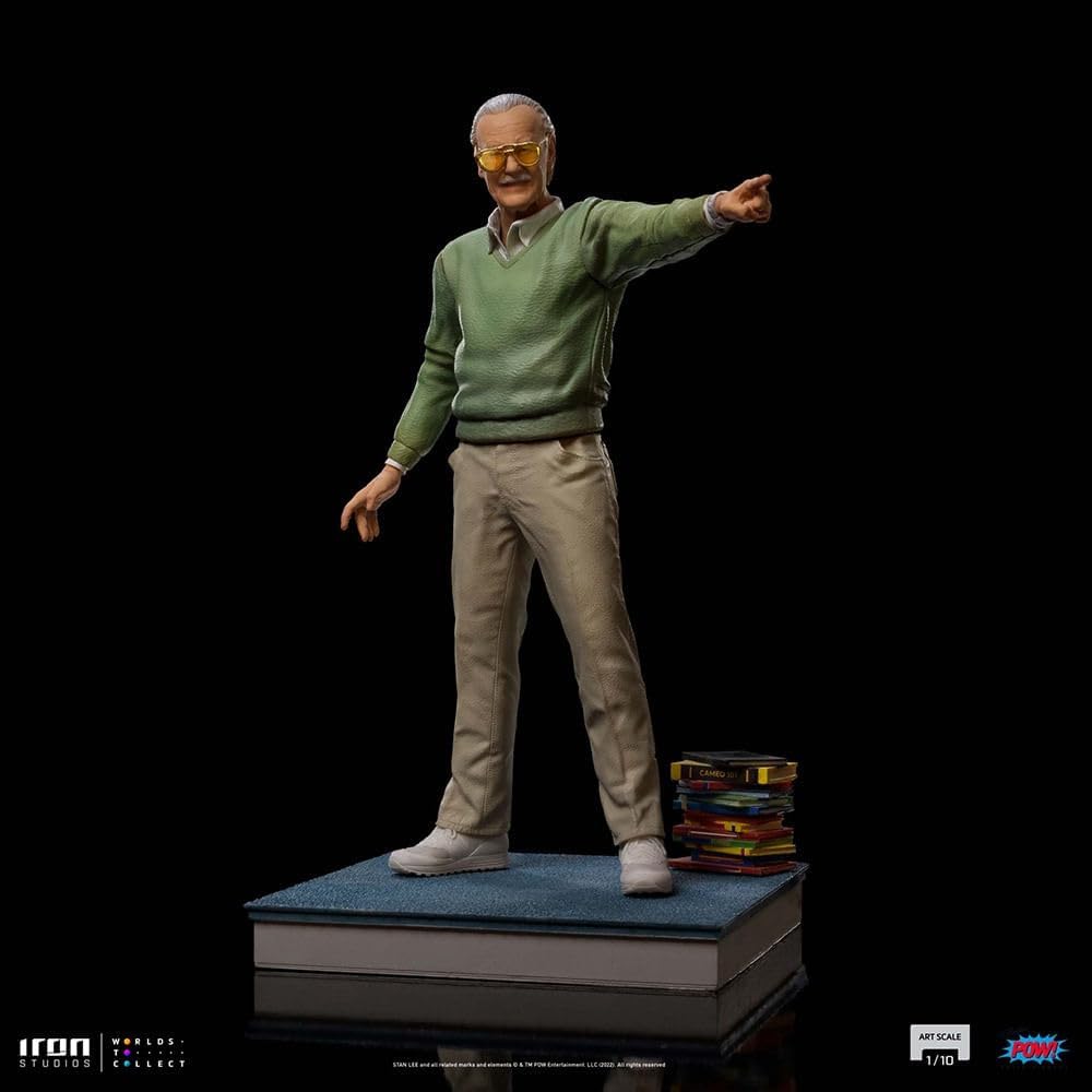 Iron Studios - Arts Scale 1/10 - POW! - Stan Lee Legendary Years Statue 21cm - flash vidéo