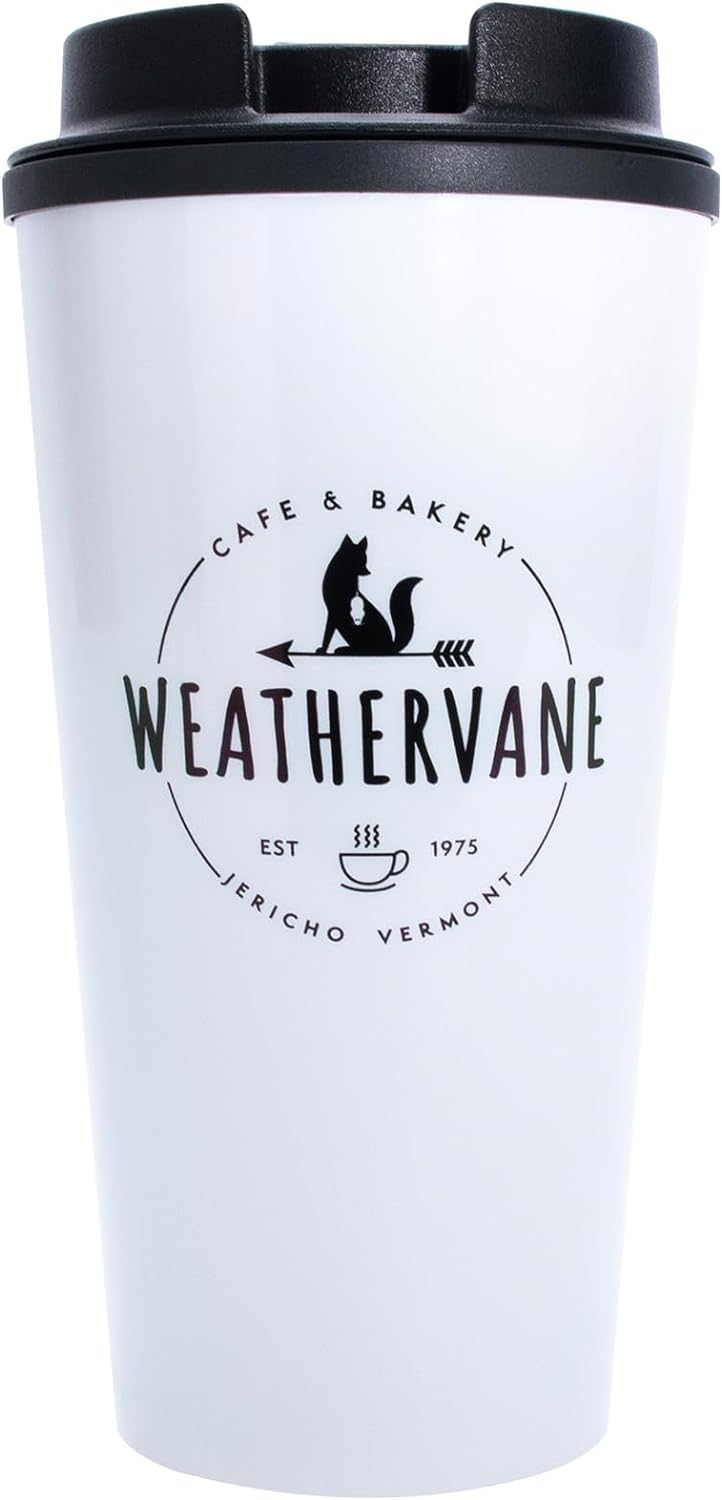 Mercredi - Mug de voyage isotherme compact en inox 450ml - flash vidéo