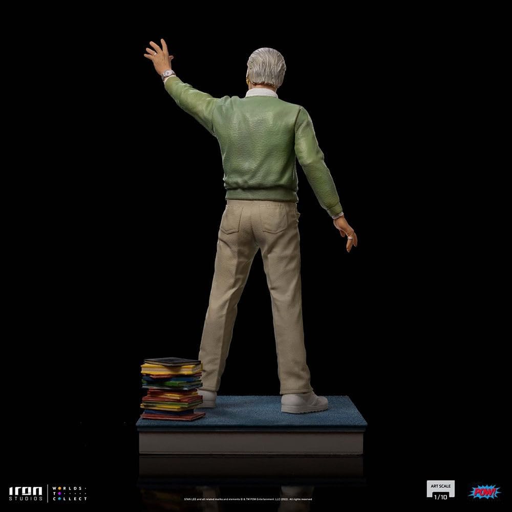 Iron Studios - Arts Scale 1/10 - POW! - Stan Lee Legendary Years Statue 21cm - flash vidéo
