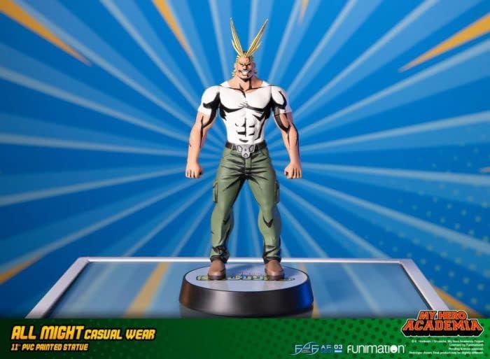 First 4 Figures - My Hero Academia - All Might Casual Wear Statue Edition Standard 28cm