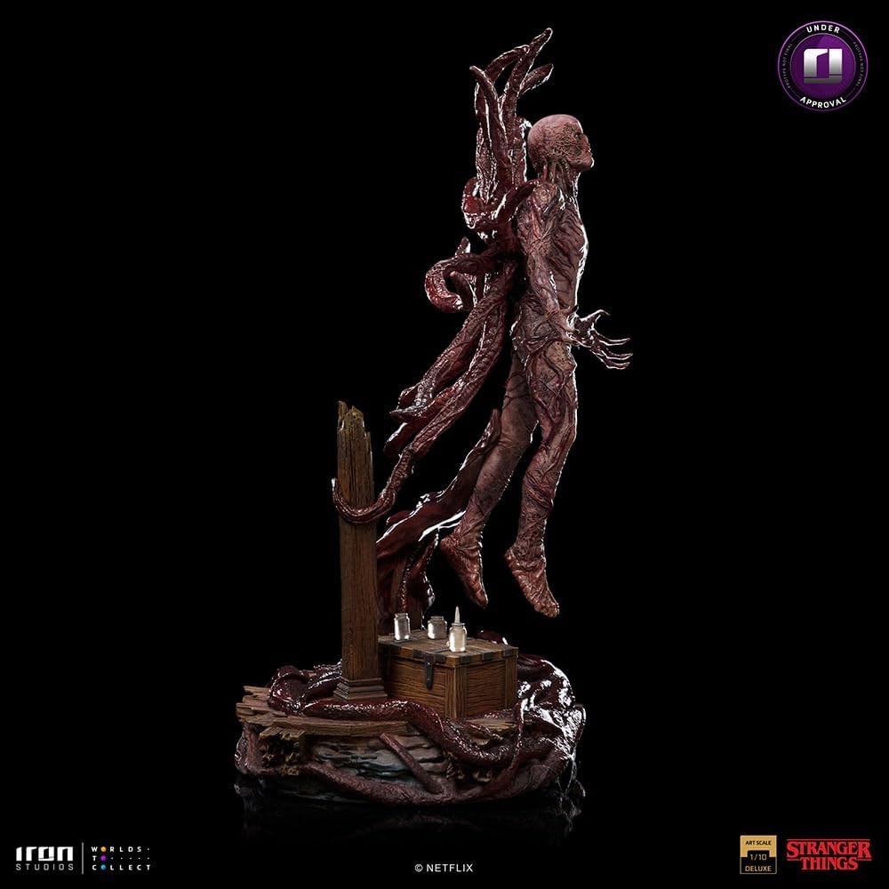 Iron Studios - Arts Scale 1/10 - Stranger Things - Vecna Statue 33cm - flash vidéo