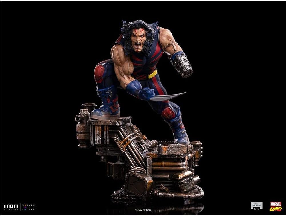 Iron Studios - BDS Arts Scale 1/10 - Marvel - X-Men: Age of Apocalypse - Weapon X Statue 18cm - flash vidéo