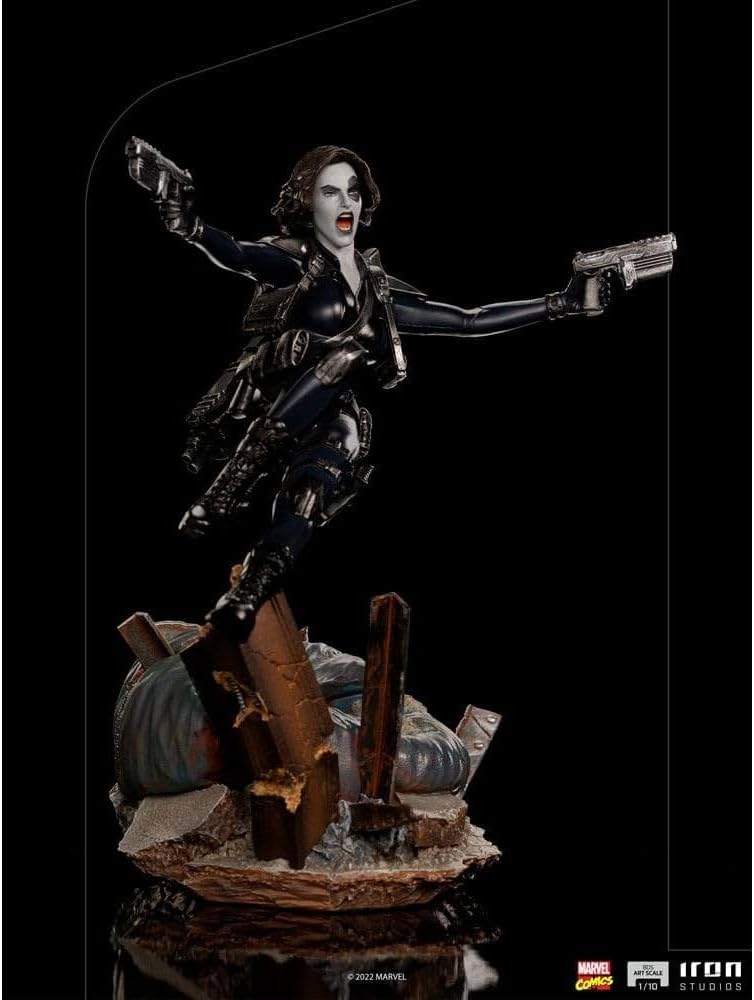 Iron Studios - BDS Arts Scale 1/10 - Marvel - X-Men Marvel Comics - Domino Statue 20cm - flash vidéo