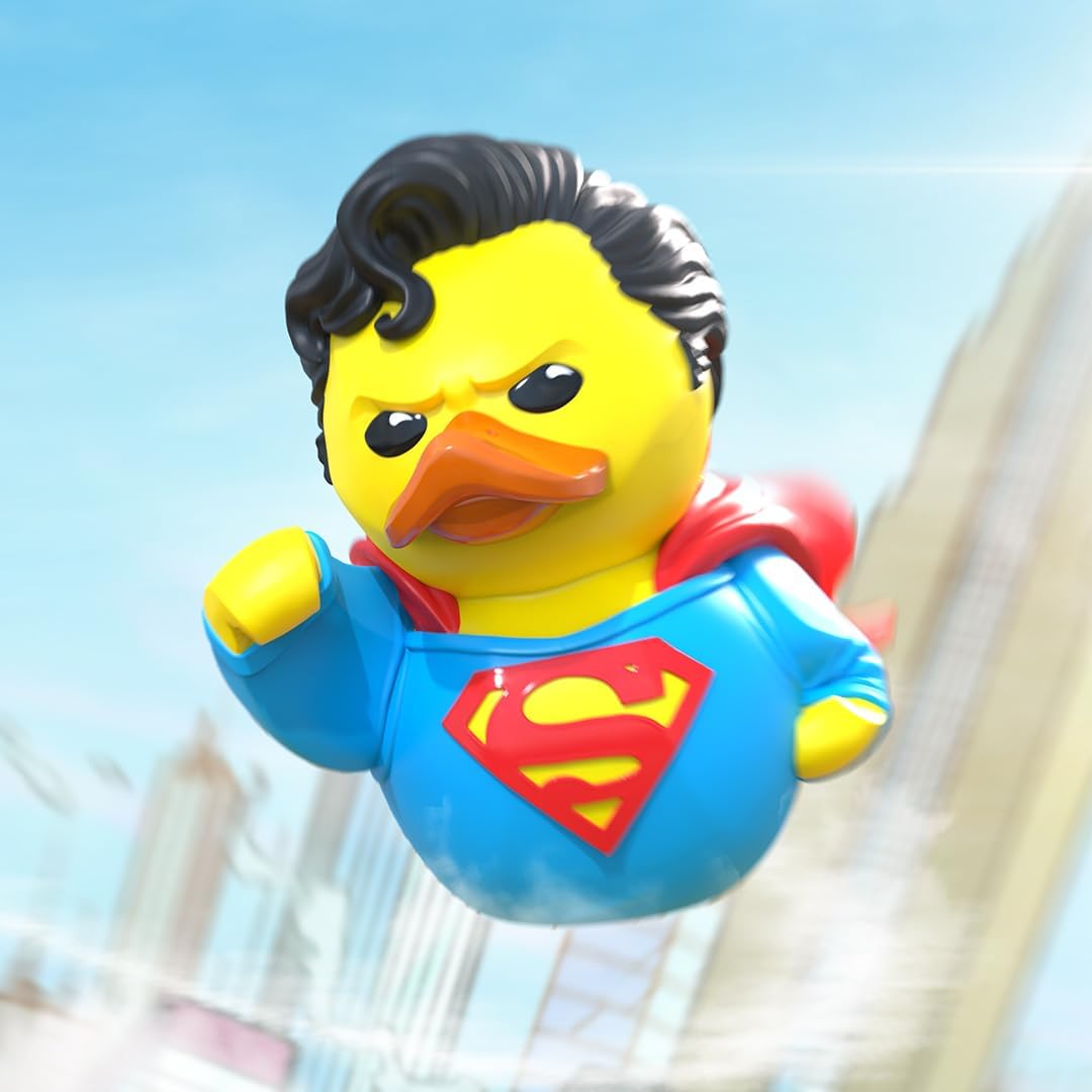Best of TUBBZ Boîte Canard de bain - DC Comics - Superman - 9cm - flash vidéo