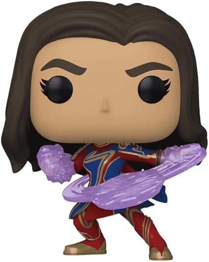 Funko Pop! Marvel: The Marvels - Ms. Marvel (Glows in the Dark) - Special Edition - flash vidéo