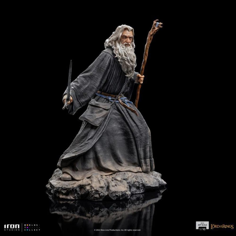 Iron Studios - BDS Arts Scale 1/10 - The Lord of the Rings - Gandalf Statue 20cm - flash vidéo