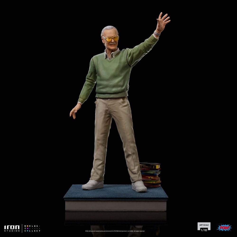 Iron Studios - Arts Scale 1/10 - POW! - Stan Lee Legendary Years Statue 21cm - flash vidéo