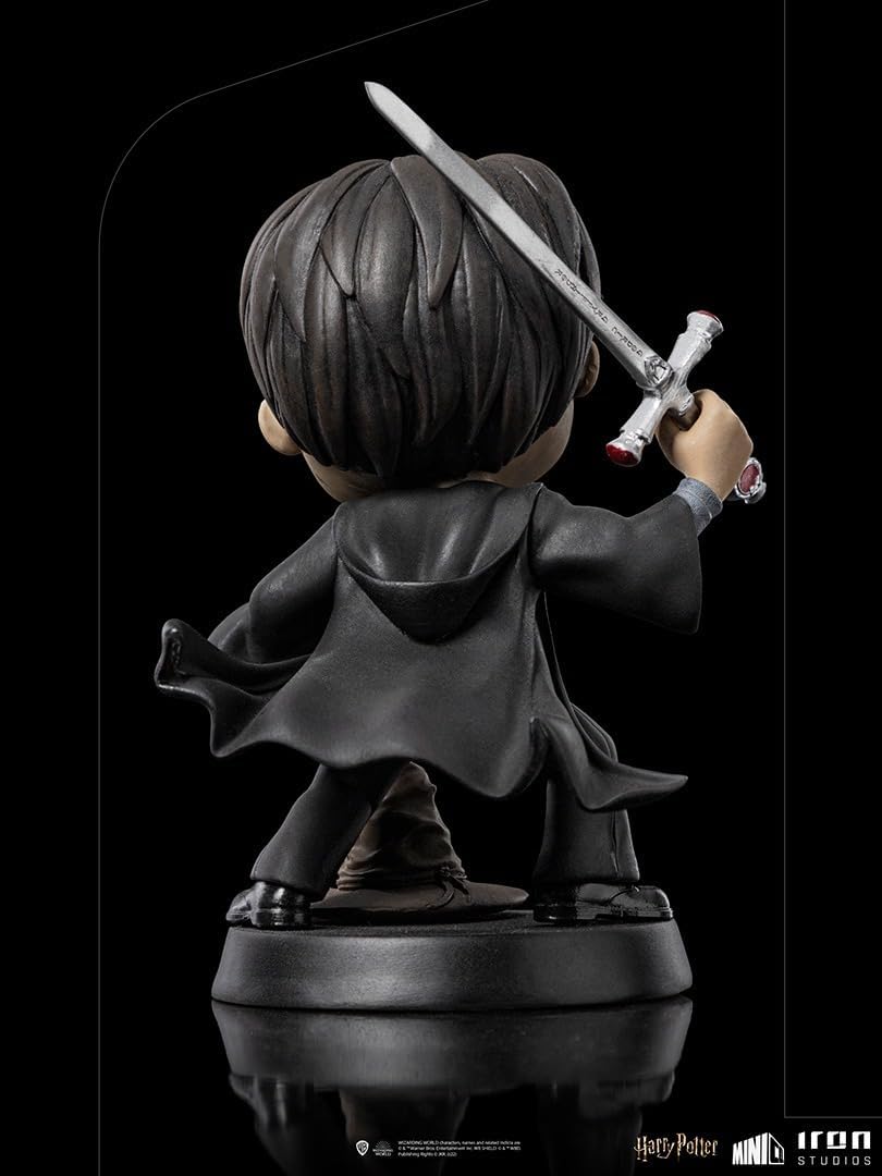 Iron Studios - MiniCo - Harry Potter and the Chamber of Secrets - Harry Potter with Sword of Gryffindor Statue 15cm - flash vidéo