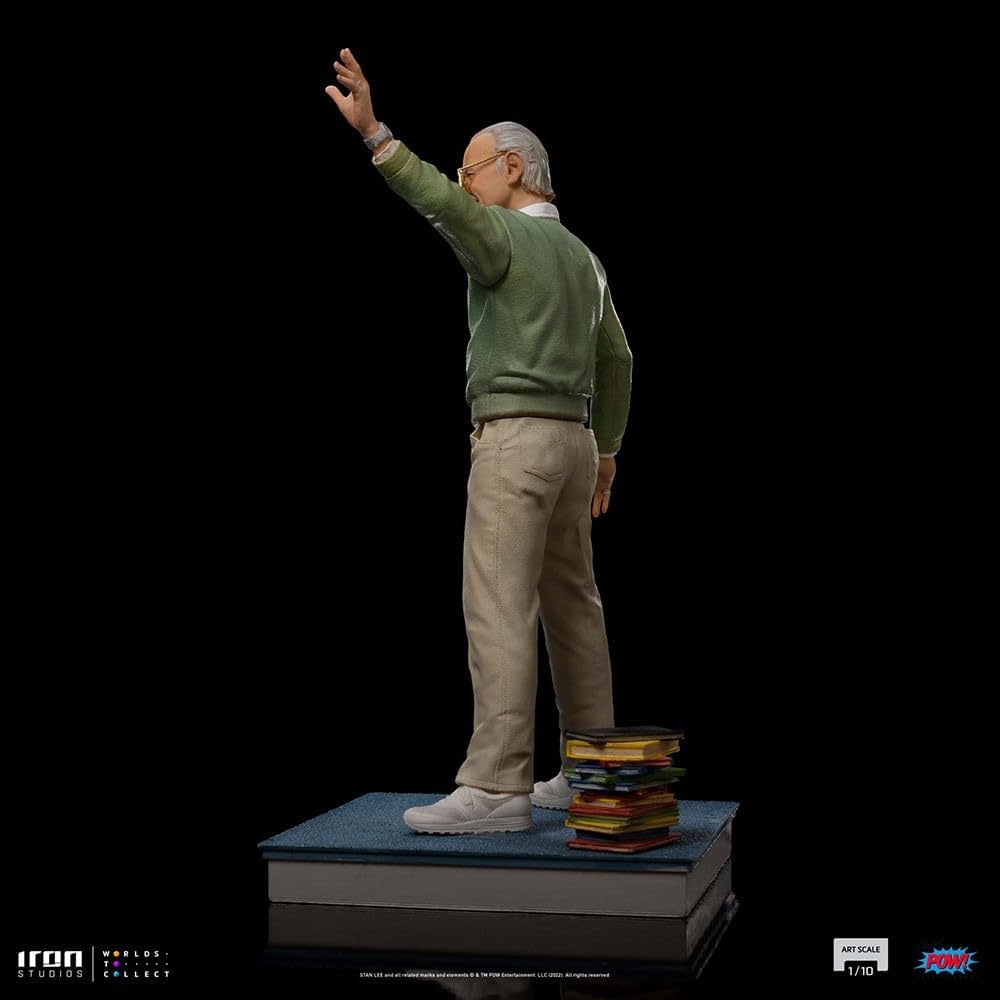 Iron Studios - Arts Scale 1/10 - POW! - Stan Lee Legendary Years Statue 21cm - flash vidéo