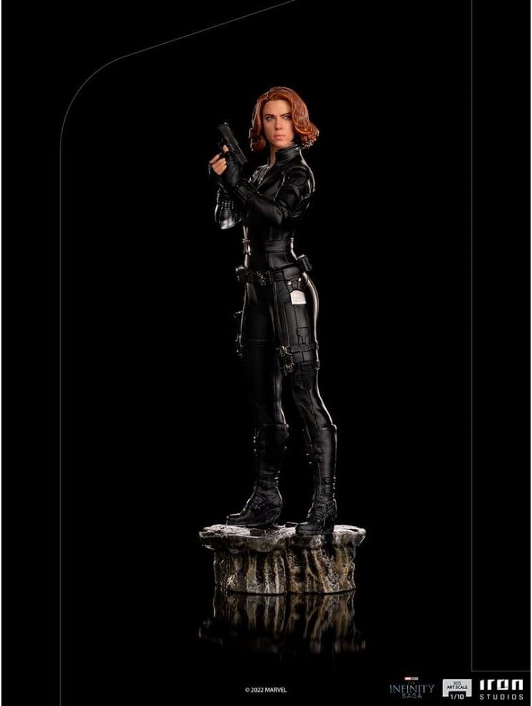 Iron Studios - BDS Arts Scale 1/10 - Marvel - Avengers: The Infinity Saga - Black Widow (Battle of New-York) Statue 19cm - flash vidéo