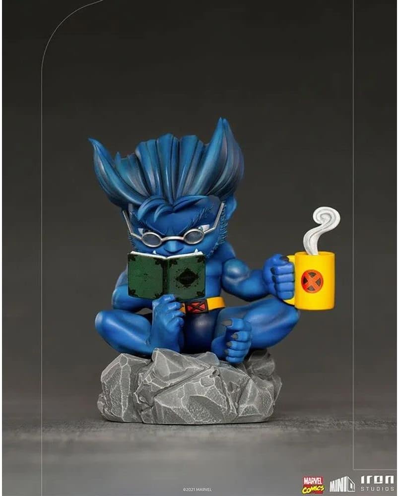 Iron Studios - MiniCo - Marvel - X-Men - Beast Statue 15cm - flash vidéo