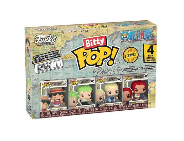 Funko Bitty Pop! 4-Pack: One Piece - Monkey D. Luffy