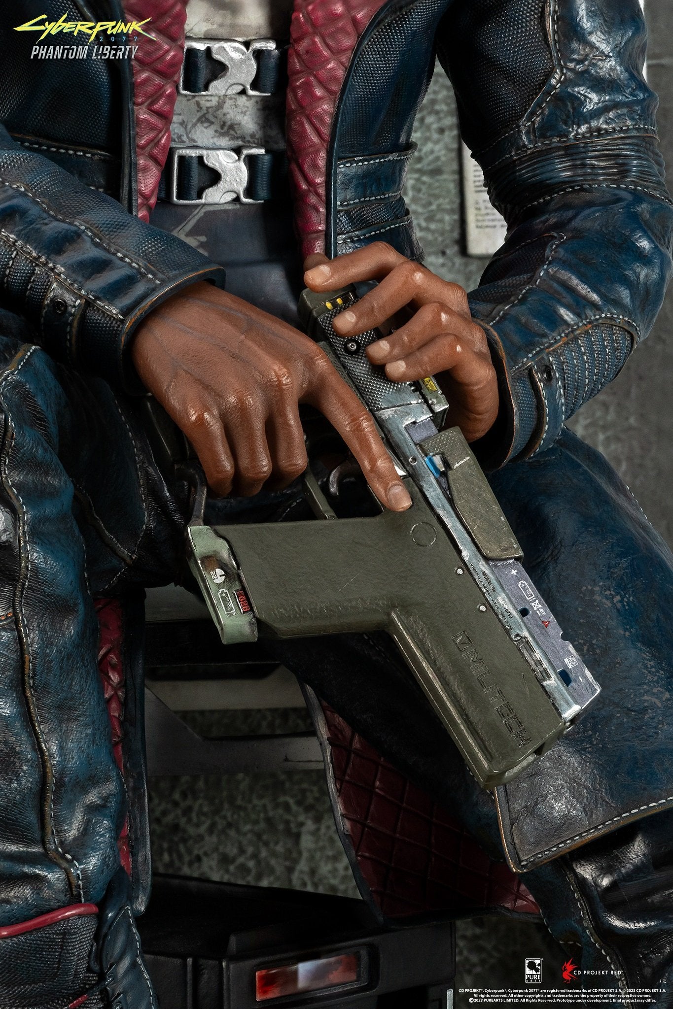 PureArts - 1:4 Scale Statues - Cyberpunk 2077 Phantom Liberty - Solomon Reed Statue 55cm - flash vidéo