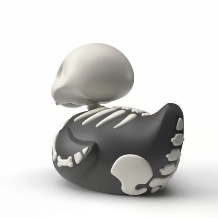 Numskull - TUBBZ Canard de bain - Numskull - Squelette d'Halloween (Première Édition) - 9cm