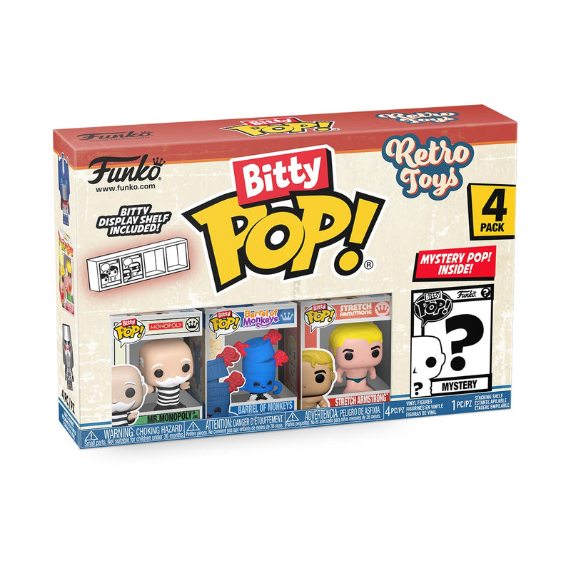 Funko Bitty Pop! 4-Pack: Retro Toys - Mr. Monopoly