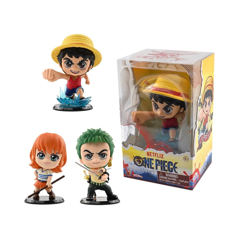 YuMe - One Piece (Netflix) - Cosbaby Bobble Head (Display 6 unités)