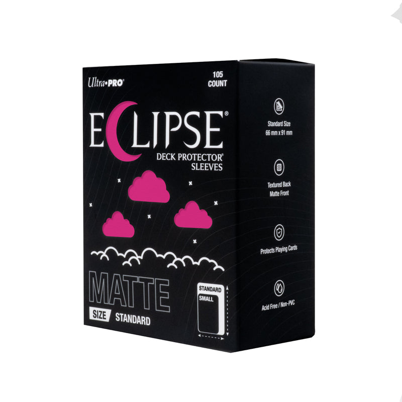Ultra Pro - Pochettes de protection ECLIPSE standard mates - 105 pièces - Rose vif