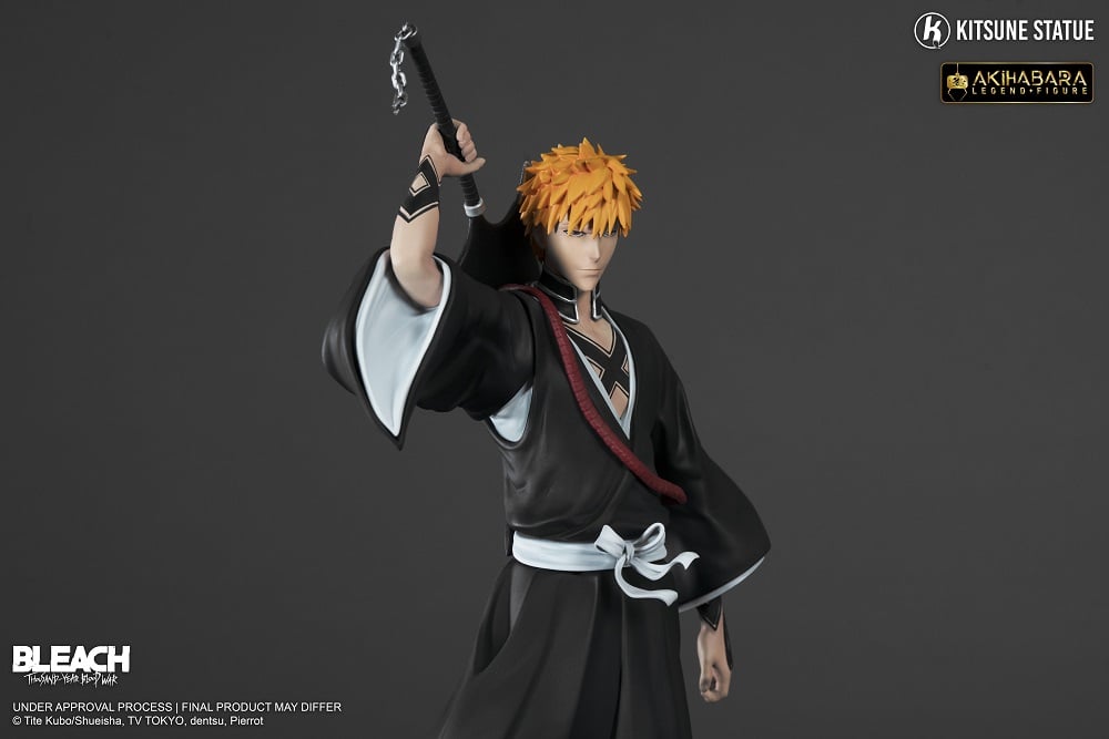 Legend Figure - Bleach : Thousand-Year Blood War - Ichigo Kurosaki 1/4 Statue 30cm - flash vidéo