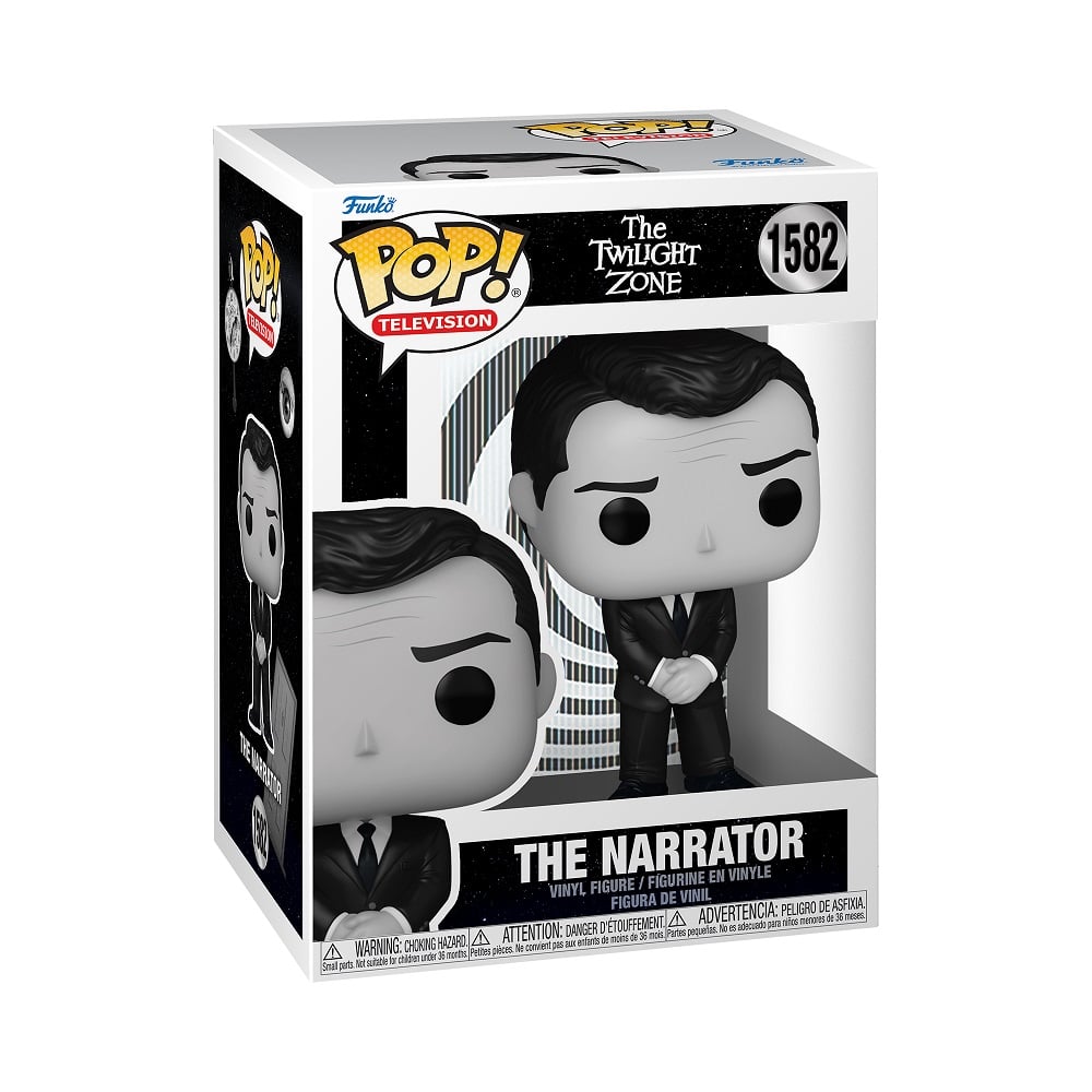 Funko Pop! TV: The Twilight Zone 1959 - The Narrator - flash vidéo