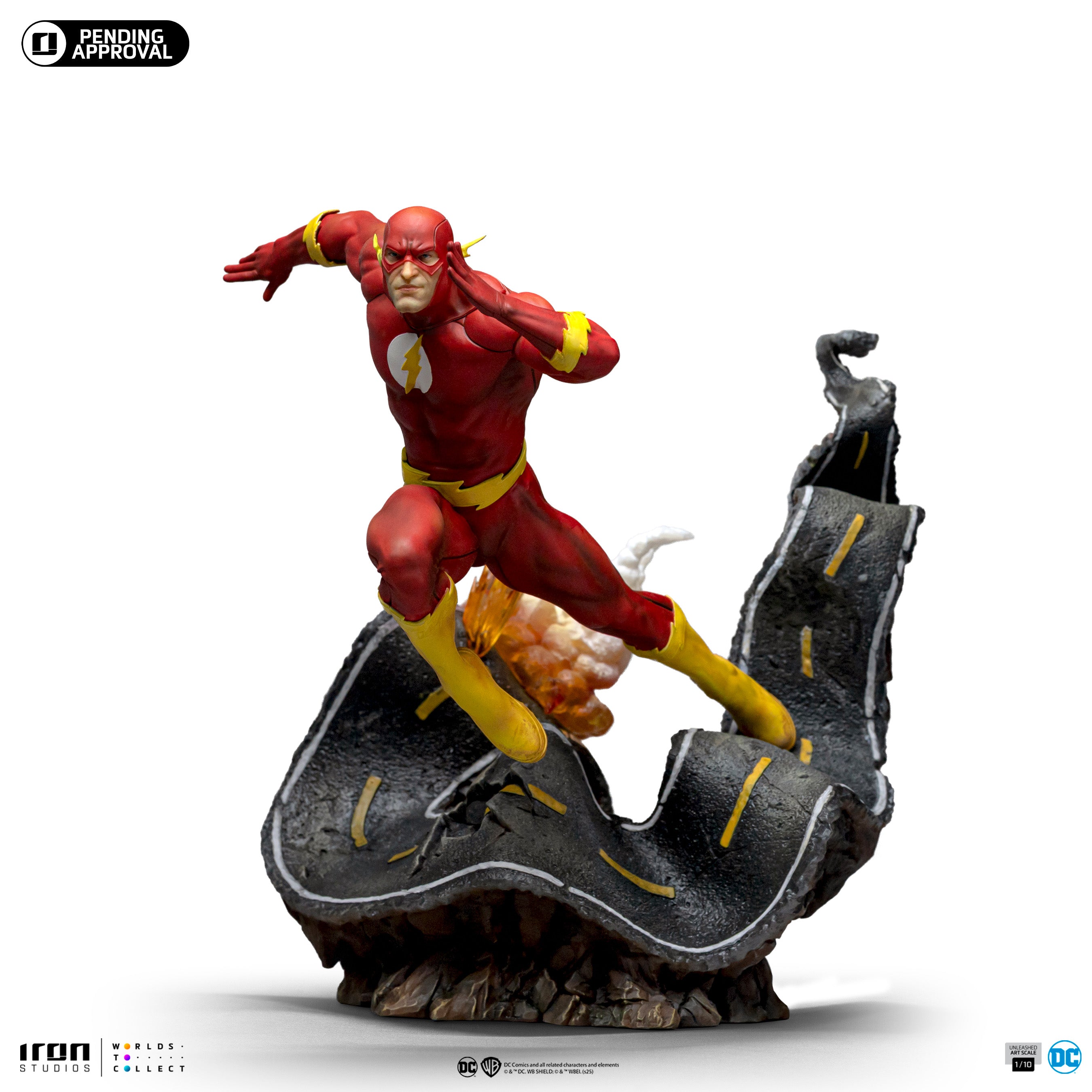 Iron Studios - Art Scale 1/10 - DC Comics Series #9 - Flash Statue 25cm