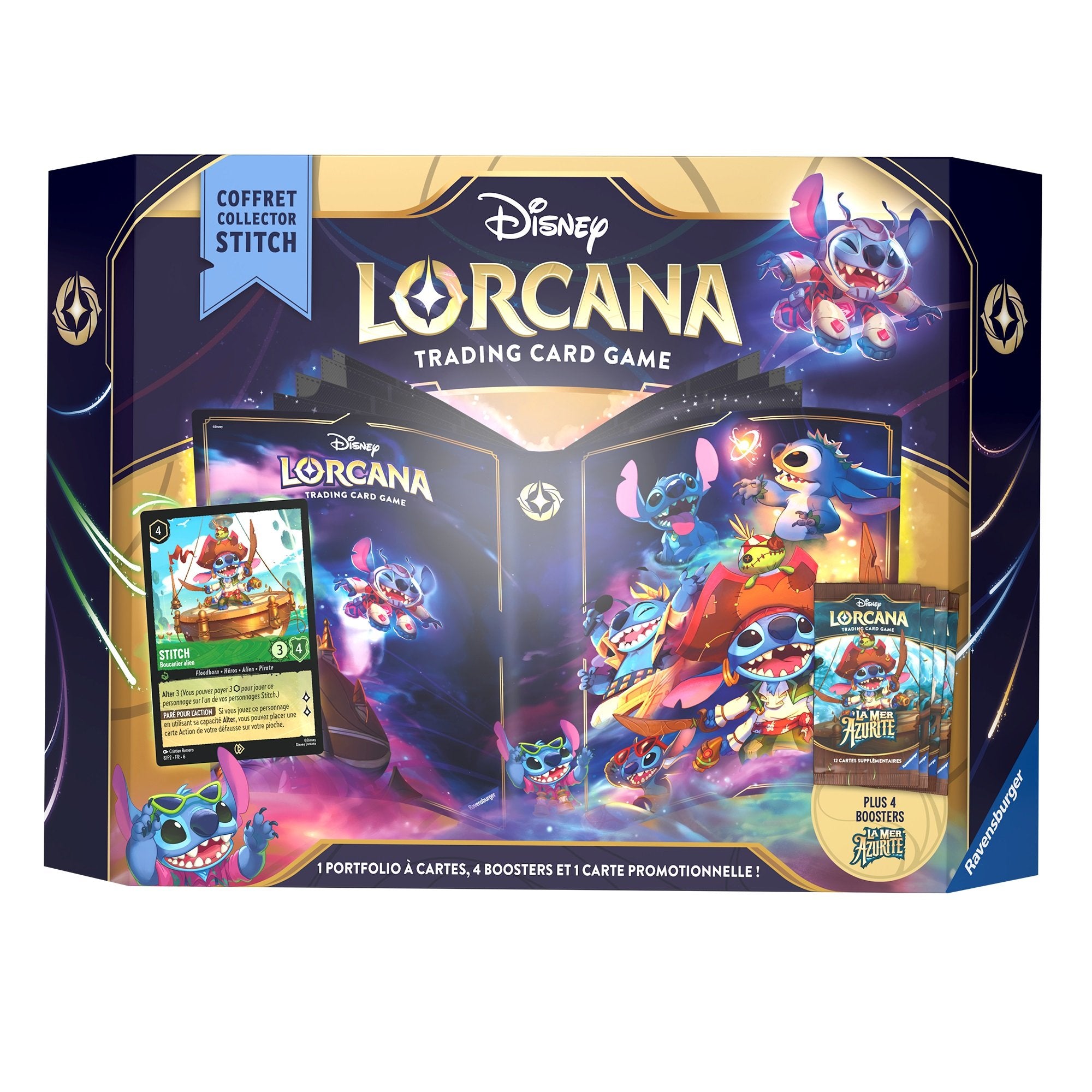 Disney Lorcana JCC : La Mer Azurite - Coffret Collector Stitch - flash vidéo