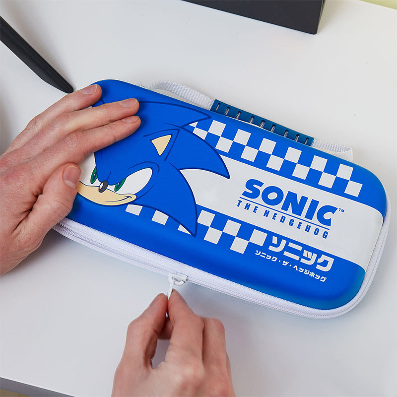 SEGA - Housse de transport Sonic le Hérisson pour Nintendo Switch - flash vidéo