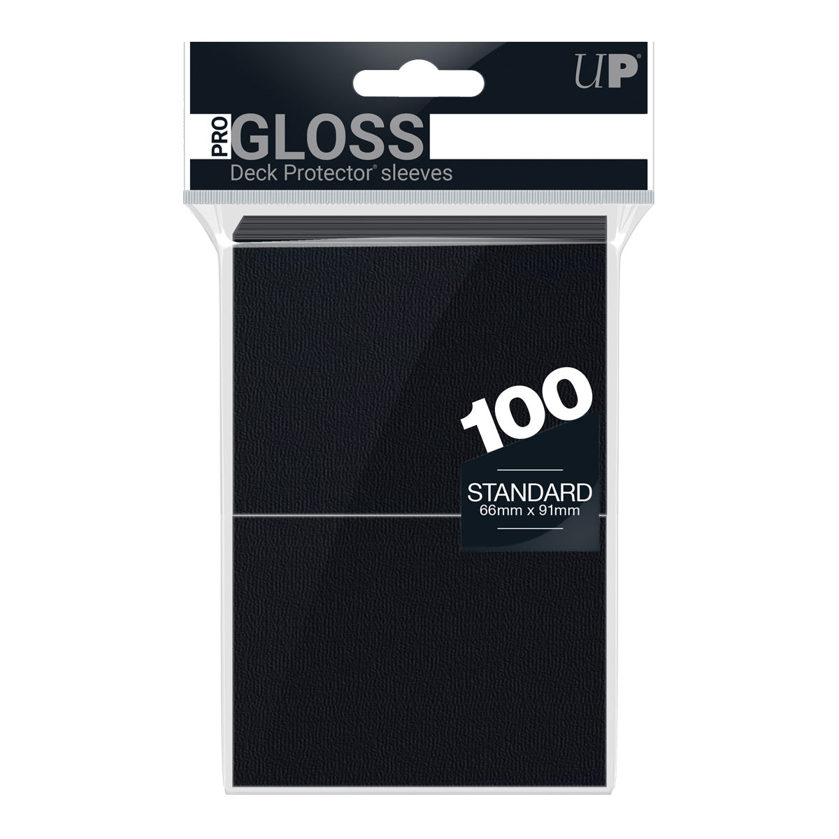 Ultra Pro - Paquet de 100 protèges cartes standard PRO-Gloss noirs