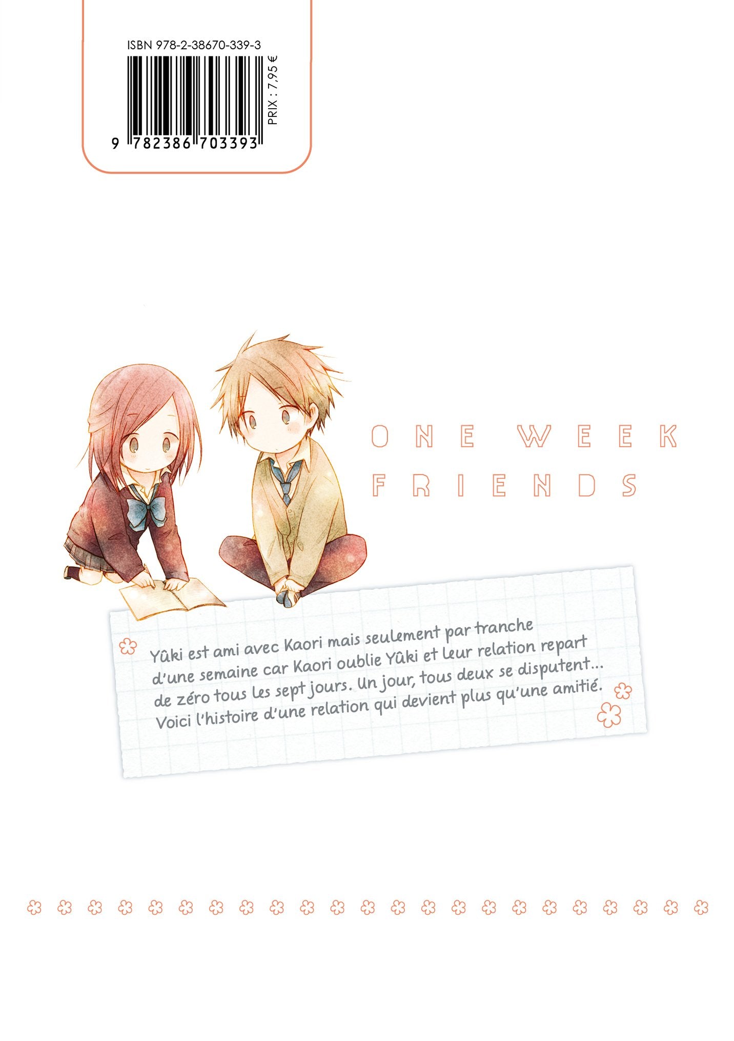 One week friends - Tome 02 - Livre (Manga)