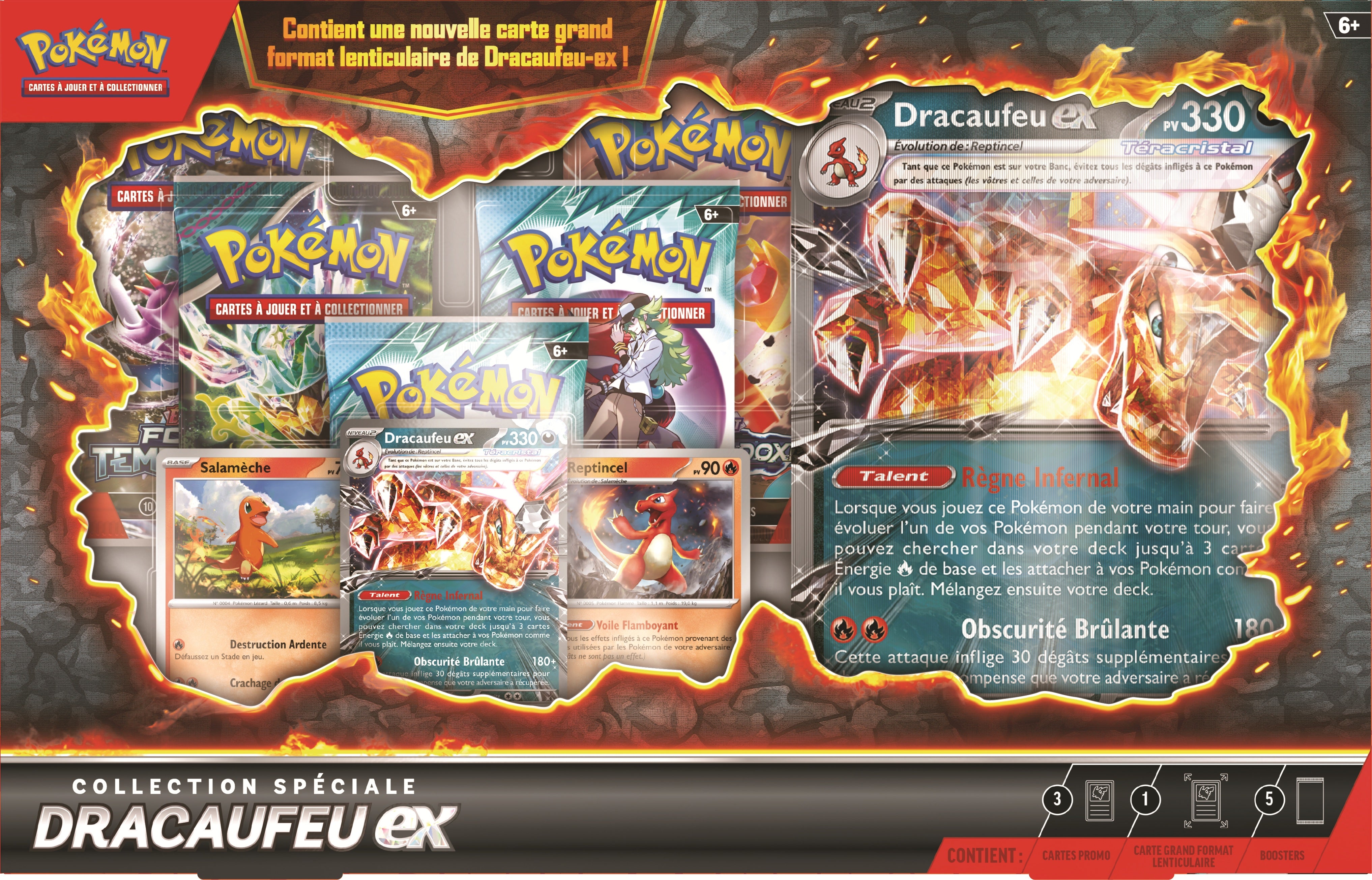 Pokémon JCC : Collection spéciale Dracaufeu-ex - flash vidéo
