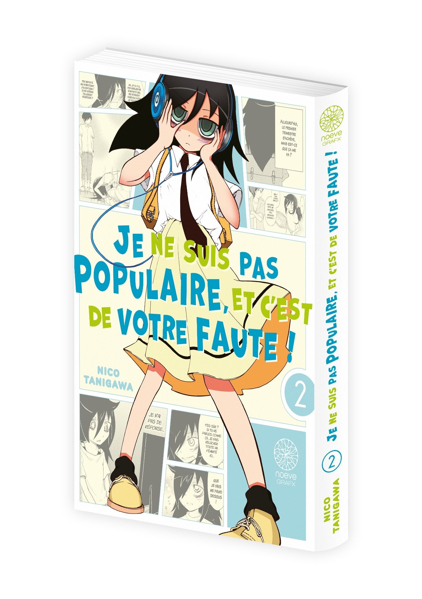 Watamote : Je ne suis pas populaire, et c'est de votre faute! - Tome 02 - Livre (Manga)