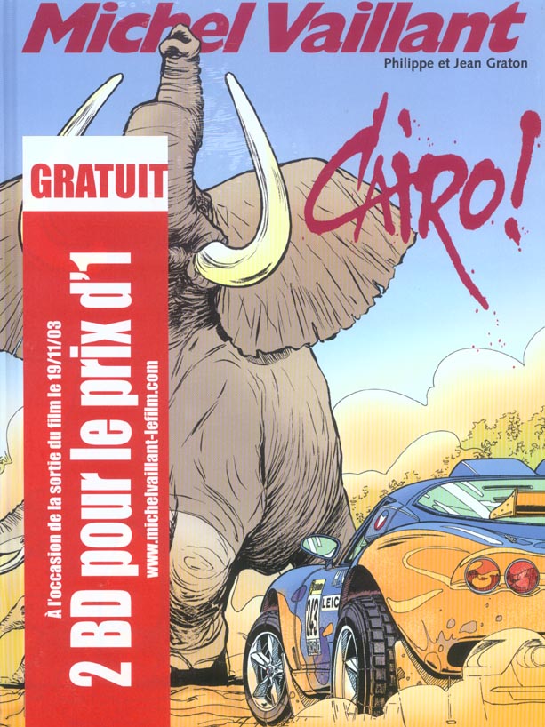 Michel Vaillant Tome 63 : Cairo - flash vidéo